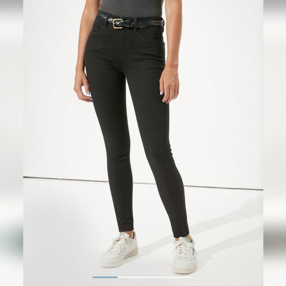 AE Black High-rise Jegging
